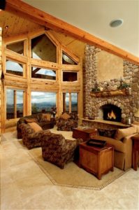 lilving room PC_2_0 | Yellowstone Log Homes